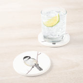 Chickadee Getränkeuntersetzer (Seite)