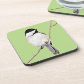 Chickadee Getränkeuntersetzer (Linke Seite)