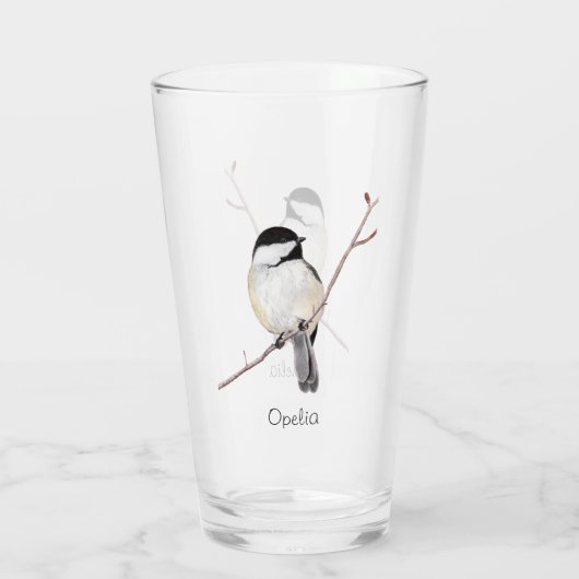 Chickadee Glas (Rückseite)