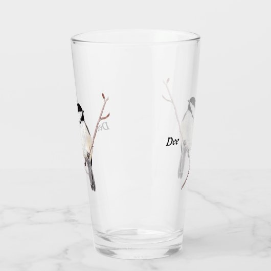 Chickadee Glass Glas (Links)