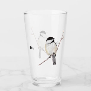 Chickadee Glass Glas