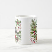 Chickadee Holiday Kaffeetasse (Mittel)