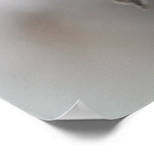 Chickadee im Winter Poster (Ecke)