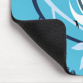 Chickadee in Baumzweig Mousepad (Ecke)