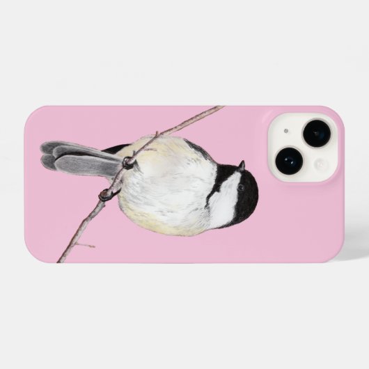 Chickadee iPhone Hülle (Rückseite (Horizontal))
