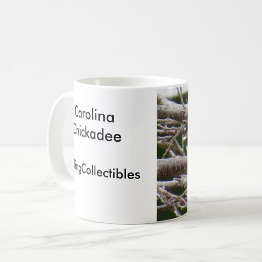 Chickadee-Kaffee-Tasse Kaffeetasse (Vorderseite Links)