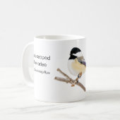 Chickadee-Kaffee-Tasse Kaffeetasse (Vorderseite Links)