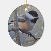Chickadee Keramik Ornament (Links)