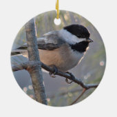 Chickadee Keramik Ornament (Hinten)