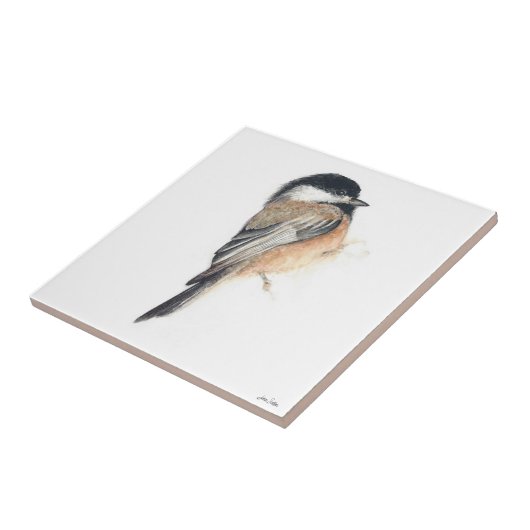 Chickadee Keramik Tile Fliese (Seite)