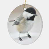 Chickadee Keramikornament (Links)