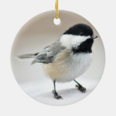Chickadee Keramikornament (Hinten)