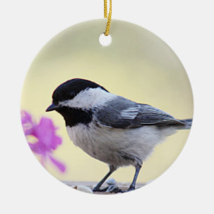 Chickadee Keramikornament