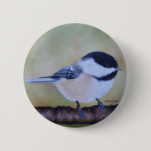 Chickadee-Knopf Button (Vorderseite)