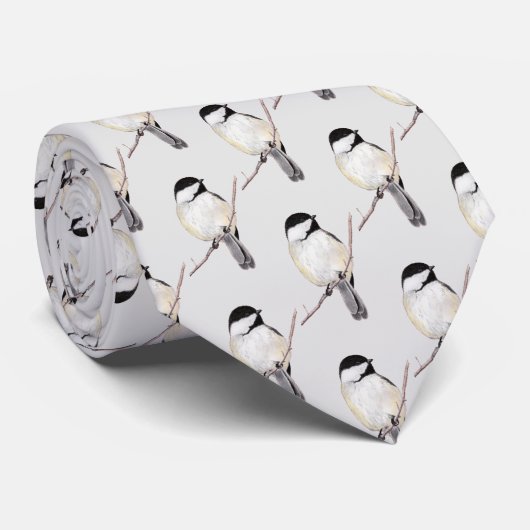 Chickadee Krawatte (Gerollt)