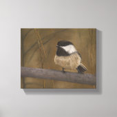 Chickadee Leinwanddruck (Vorderseite)