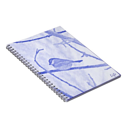 Chickadee Life Notebook Notizblock (Rechte Seite)