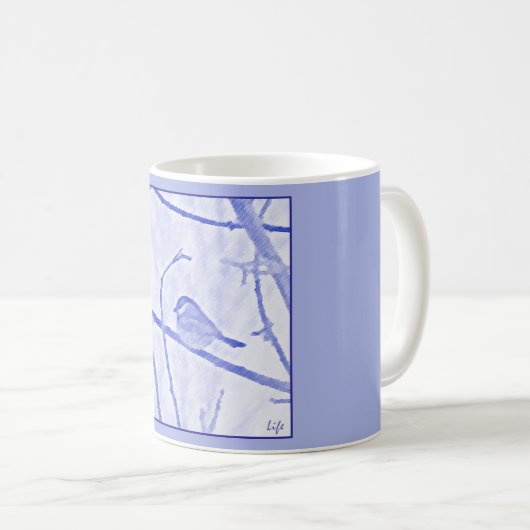 Chickadee Life Tasse (VorderseiteRechts)