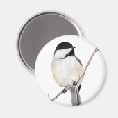 Chickadee Magnet (Vorderseite/Rückseite)