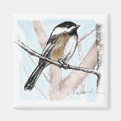 Chickadee Magnet (Vorne)