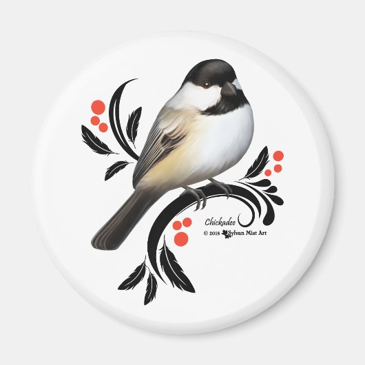 Chickadee Magnet (Vorne)