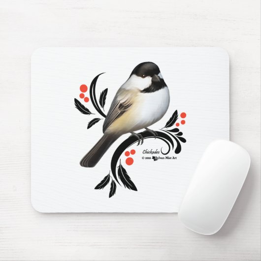 Chickadee Mousepad (Mit Mouse)