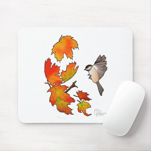 Chickadee Mousepad (Mit Mouse)