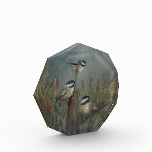 Chickadee Octogonal Fotoblock (Links)