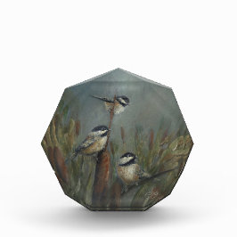 Chickadee Octogonal Fotoblock