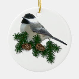 Chickadee Ornament