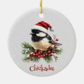Chickadee Ornament (Hinten)