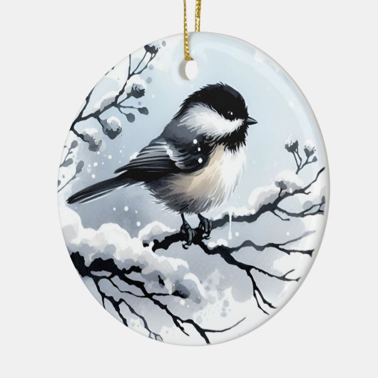 Chickadee Ornament (Links)