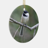 Chickadee-Ornament Keramik Ornament (Rechts)