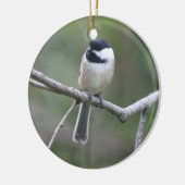 Chickadee-Ornament Keramik Ornament (Links)