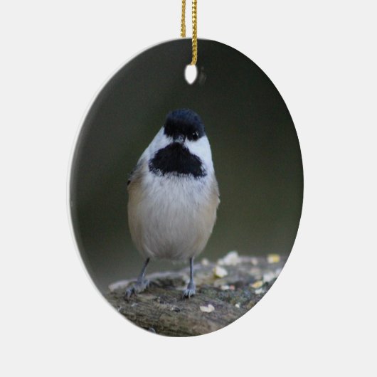 Chickadee-Ornament Keramik Ornament (Rechts)