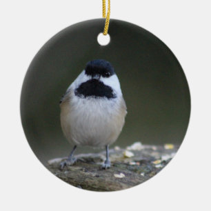 Chickadee-Ornament Keramik Ornament