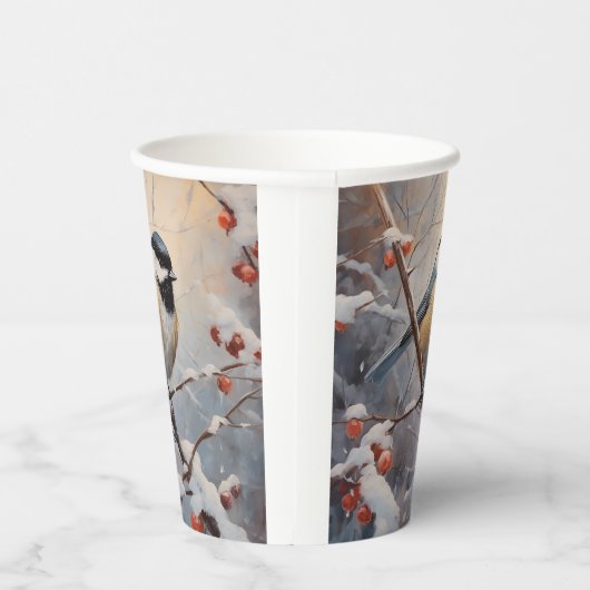 Chickadee Pappbecher (Rechts)