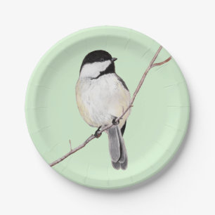 Chickadee Pappteller