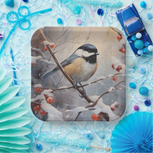 Chickadee Pappteller (Party)