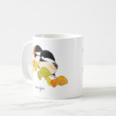 Chickadee personalisierte Mug Kaffeetasse (Vorderseite Links)