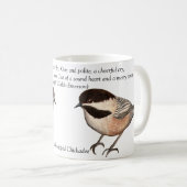 Chickadee Poetry Tasse (VorderseiteRechts)