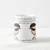 Chickadee Poetry Tasse (Mittel)