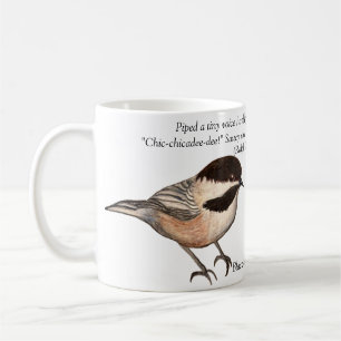 Chickadee Poetry Tasse