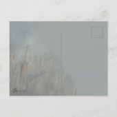 Chickadee Pond Postkarte (Rückseite)