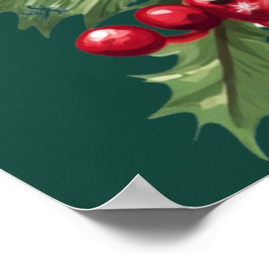 Chickadee Poster (Ecke)