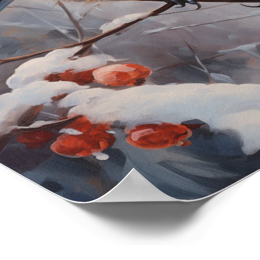 Chickadee Poster (Ecke)