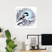 Chickadee Poster (Heimbüro)