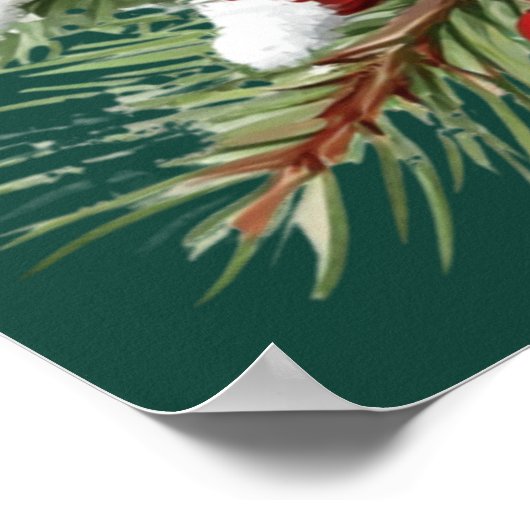 Chickadee Poster (Ecke)