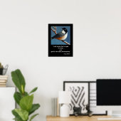 CHICKADEE/PRAISE GOTT POSTER (Heimbüro)