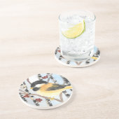 Chickadee Sandstone Untersetzer (Seite)